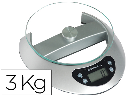 KF04231 Pesacartas Q-Connect electrónico 3.000g.